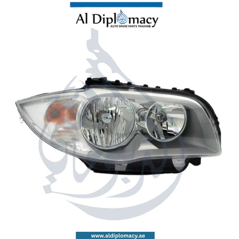 BMW 1 Series E87 Headlight Normal Right Side - OEM Part Number 63126924486 Tyc