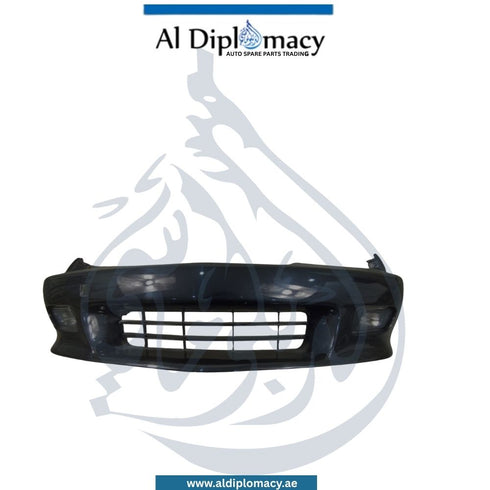 Bmw 3 Series E36 Front Bumper, Without Sensor Hole, Complete - OEM Part Number 51118400160 Used