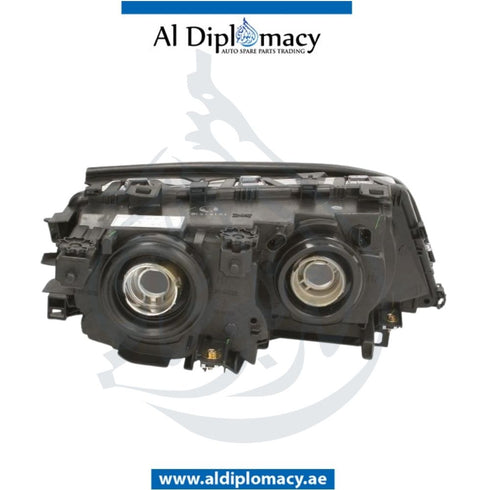 BMW 3 Series E46 Headlight Normal Black Left Side - OEM Part Number 63126902745 Tyc