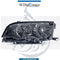 BMW 3 Series E46 Headlight Normal Black Left Side - OEM Part Number 63126910955 Tyc
