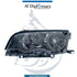 BMW 3 Series E46 Headlight Normal Black Left Side - OEM Part Number 63126919625 Tyc