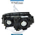 BMW 3 Series E46 Headlight Normal Black Right Side - OEM Part Number 63126902746 Tyc