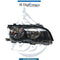 BMW 3 Series E46 Headlight Normal Black Right Side - OEM Part Number 63126904276 Tyc