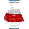 BMW 3 Series E46 Stoplight Clear And Red Left Side - OEM Part Number 63218383825 Tyc