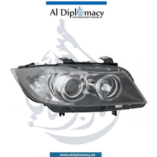 BMW 3 Series E90 Headlight Adaptive Xenon Right Side - OEM Part Number 63117161672 Hella