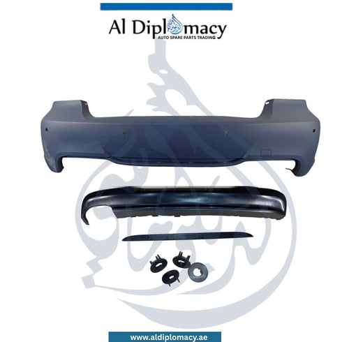 Bmw 3 Series E90 Rear Bumper, With Sensor Hole, M Tec Style, Empty - Taiwan