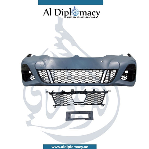 BMW 3 Series FRONT Bumper, WITH Sensor HOLE, M TEC Style, Complete - China - OEM Part Number 51118099895