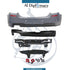 Rear Bumper, With Sensor Hole, M-Tec, One Single Exhaust Type For BMW 5 Series F10, Taiwan