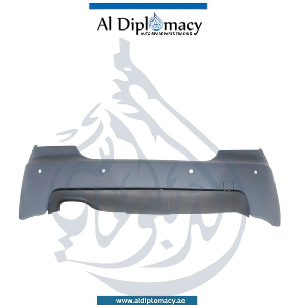 Bmw 5 Series E60 Rear Bumper, With Sensor Hole, M Tec Sytle, Single Exhaust, Empty - Taiwan