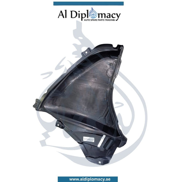 BMW 5 Series Front Fender Wheel Housing Lower Cover, Right Side - China OEM Part Number 51718082212