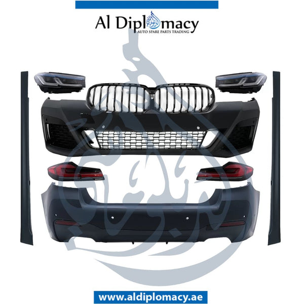 BMW 5 Series G30 LCI M-TEC 2017 Up Complete Bodykit Front Bumper Rear Bumper Headlight Stoplight Side Skirt Grille And Exhaust - China