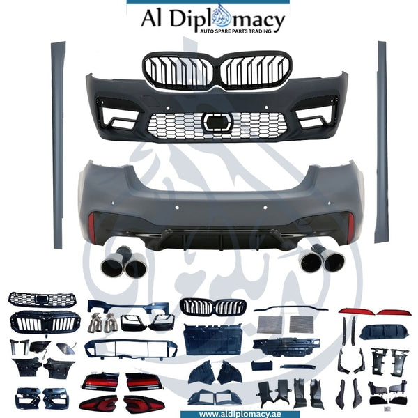 BMW 5 Series G30 LCI M5 Complete Bodykit, Fits 2017-Up, Including Front Bumper, Rear Bumper, Side Skirts, Front Grille, Stoplights And Exhaust Tailpipe Tips - China