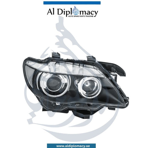 BMW 7 Series E65 Right Side Headlight Single Xenon 1EL 009 043-421 OEM Part Number 63127162118 Hella Brand