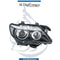 BMW 7 Series E65 Right Side Headlight Single Xenon 1EL 009 043-421 OEM Part Number 63127162118 Hella Brand