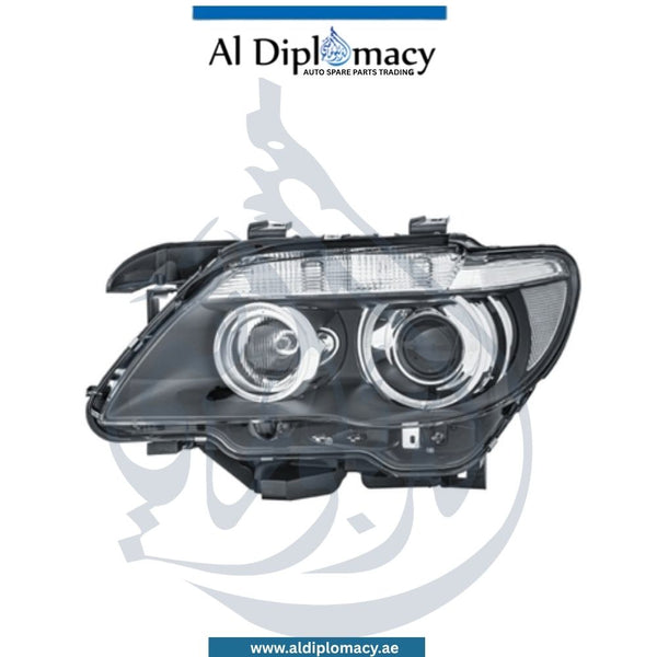 BMW 7 Series E66 Left Side Headlight Single Xenon 1EL 009 043-411 OEM Part Number 63127162117 Hella Brand