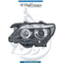 BMW 7 Series E66 Left Side Headlight Single Xenon 1EL 009 043-411 OEM Part Number 63127162117 Hella Brand