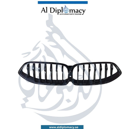 Bmw 8 Series Show Grille, With Holes, Clear Black - OEM Part Number 51138080611 China