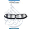 Bmw 8 Series Show Grille, With Holes, Clear Black - OEM Part Number 51138080611 China