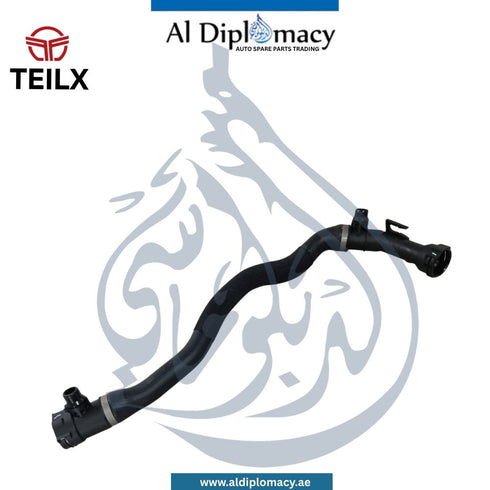BMW Coolant Hose, Top - OEM Part Number 17128602027 - TEILX Code TE227107