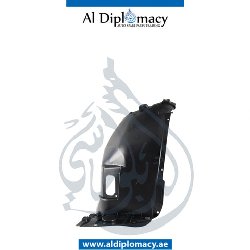 Left Side Original Bmw E92 Front Fender Wheel Housing Cover, Front Section - Part Number 51717154415