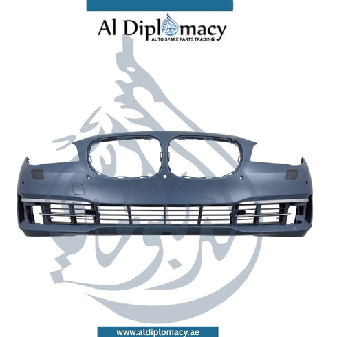 BMW F01/F02/F03 LCI FRONT Bumper, WITH Sensor HOLE, Complete - China - OEM Part Number 51117313945