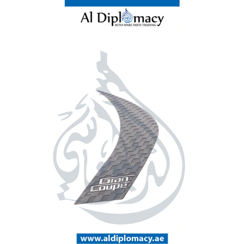 Left Side Original Bmw F06 Trim Strip, C-Pillar - Part Number 51767453359