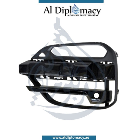 BMW Front Bumper Lower Grille With Sensor Hole Left Original BMW OEM Part Number 51117420871