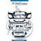 BMW FRONT Bumper, WITH Sensor HOLE, M Performance, Complete - Taiwan - OEM Part Number 51119854248