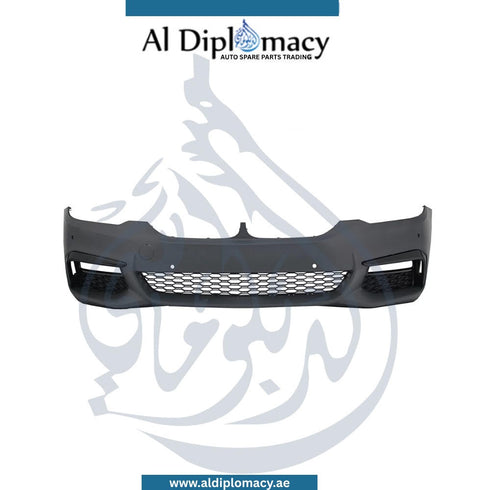 BMW 5 Series G30 FRONT G31 Bumper, WITH Sensor AND WIPER HOLE, M Style, Comlete - China - OEM Part Number 51118069075