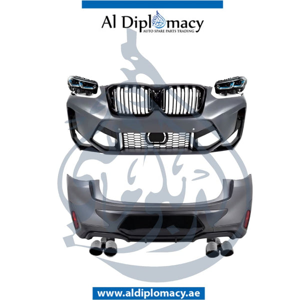 BMW X4 G02 LCI X4 M 2019 Up Complete Bodykit Front Bumper Rear Bumper Headlight And Exhaust - China