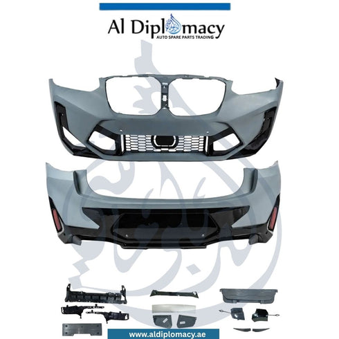 BMW G02 LCI X4 M Tech Bodykit with Front and Rear Bumpers for 2021-Up Models