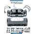 BMW G06 LCI X6 M Power bodykit including front bumper, rear bumper, exhaust tips, and wheel arch extensions for 2023-up models.