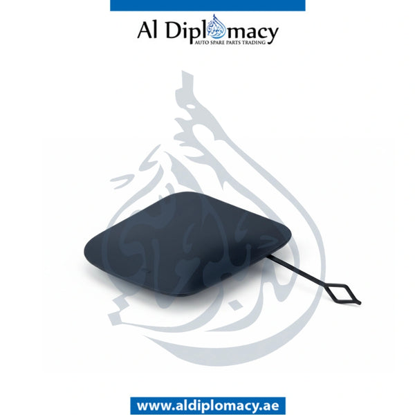 Original Bmw G70 Towing Hook Cover, Front, Black - Part Number 51118081535