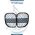 Bmw Show Grille, With Holes, Black Frame Silver Dot - OEM Part Number 51138078549 China
