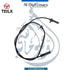 BMW Wheel Speed Sensor, Rear - OEM Part Number 34526771777 - TEILX Code TE216006