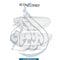 BMW X2 Series F39 Headlight Glass, Set - China