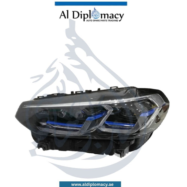 BMW X3 G01 Adaptive LED Headlight, Left Side, Complete Assembly, Used Part, OEM Part Number: 63117466119 BMW Used Parts