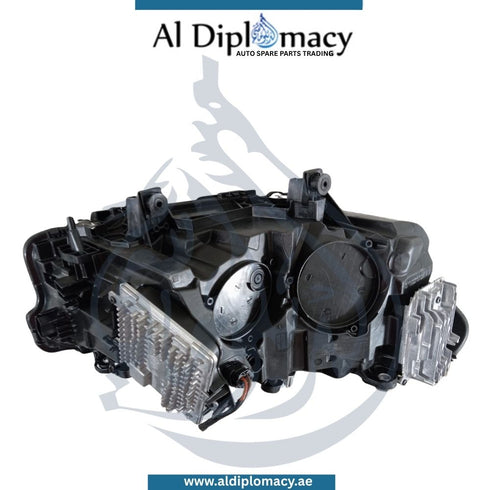 BMW X3 / X4 Series Headlight, Ahl LED, Left Side, Complete, Genuine - Used OEM Part Number 63115A0E5F5