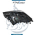 BMW X3, X4 Series Headlight, AHL LED, Right Side, Complete - OEM Part Number 63115A0E5F6 Used Genuine