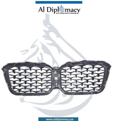 Bmw X4 Series G02 Show Grille, With Holes, Fully Black - 51135A1Ac60 China