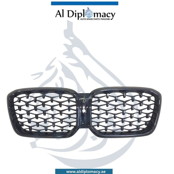 Bmw X4 Series G02 Show Grille, With Holes, Fully Black - 51135A1Ac60 China