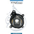 BMW X5 Series E53 Fog Lamp Right Side - OEM Part Number 63176920886 Tyc