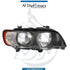BMW X5 Series E53 Headlight Normal Right Side - OEM Part Number 63128385942 Tyc