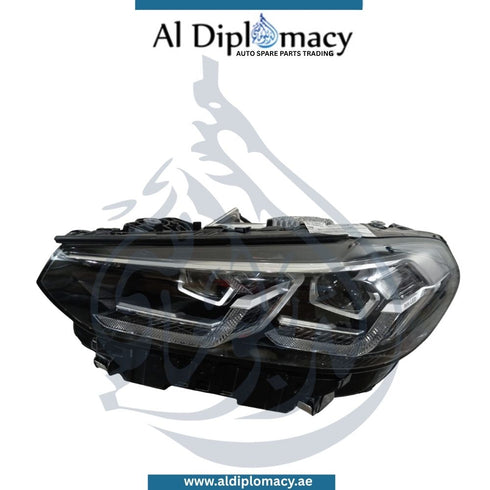 BMW X5 / X6 Series Headlight, LED, Left Side, Complete - Genuine - Used OEM Part Number 63115A78397