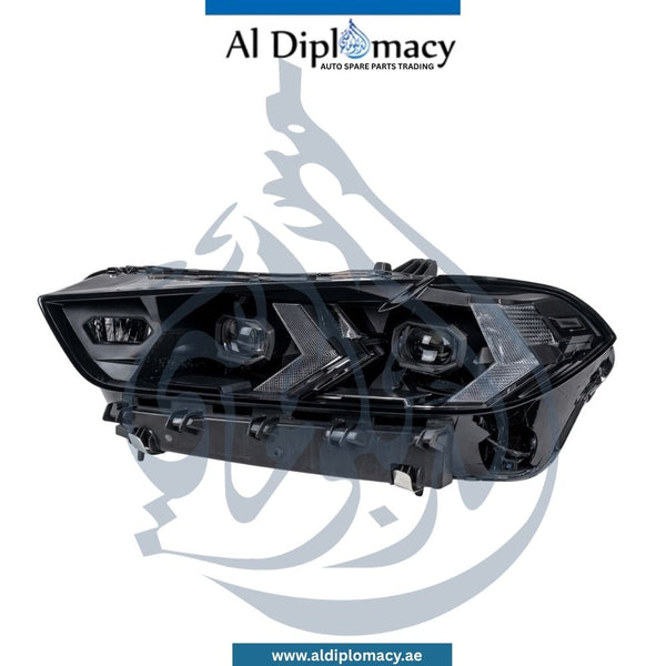 BMW X5 , X6 Series Headlight, LED, Left Side, Complete - OEM Part Number 63115A78397 Genuine Used