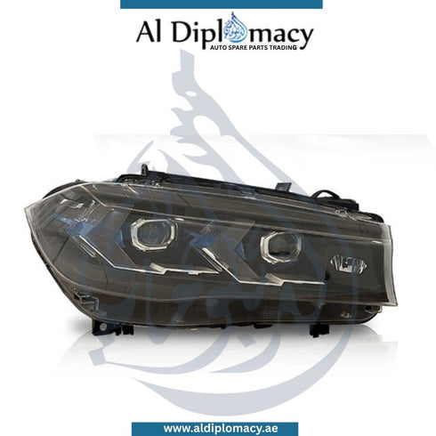 BMW X5 / X6 Series Headlight, LED, Right Side, Complete - Genuine - Used OEM Part Number 63115A78398