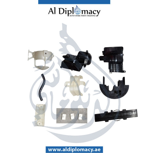 Original Bmw X7 Housing Components For Rear A/C - Part Number 64119871135