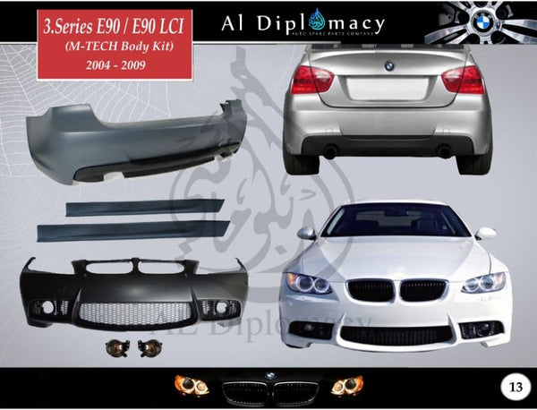 Body-kits, Series-e90-e90-lci-m-tech-2004-2009 for BMW 3 Series E90 (2005-2011) models