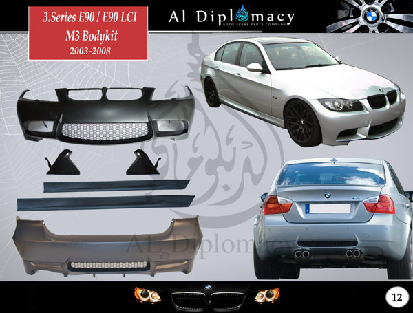 Body-kits, Series-e90-e90-lci-m3-2003-2008 for BMW 3 Series E90 (2005-2011) models