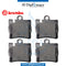 Rear BRAKE Pad, 363700450042 for Mercedes-Benz CL Class W215 (1999-2005) models, Part Number BRB-0034201920